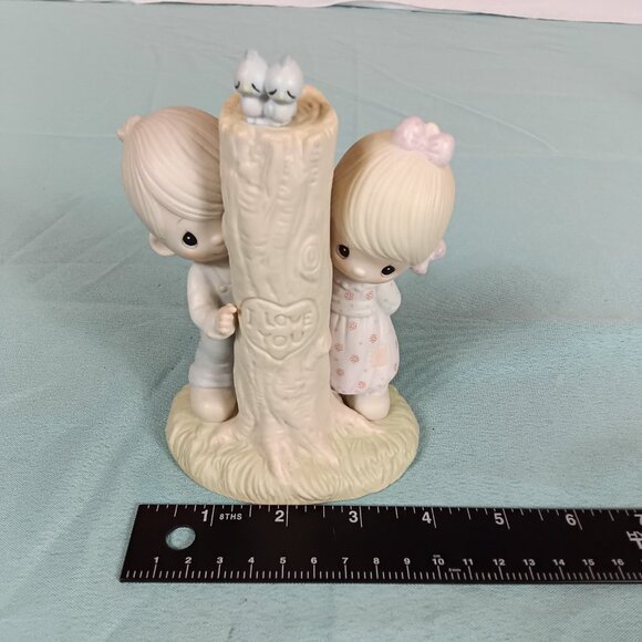E3-6 Precious Moments Figurine "Thee I Love" 1979 - Picture 6 of 7